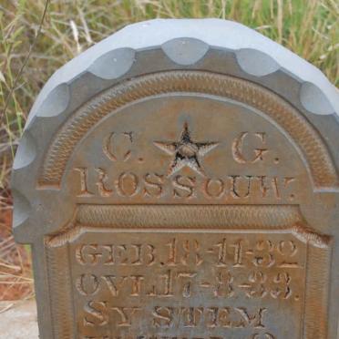 ROSSOUW C.G. 1932-1933