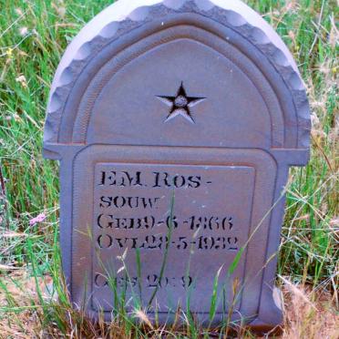 ROSSOUW E.M. 1866-1932