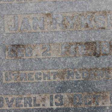 RYKSEN Jan 1875-1944