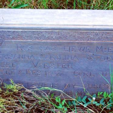 STAPELBERG Susanna Carolina 1862-1939