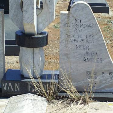 EEDEN Pieter Johan Andries, van 1916-1984