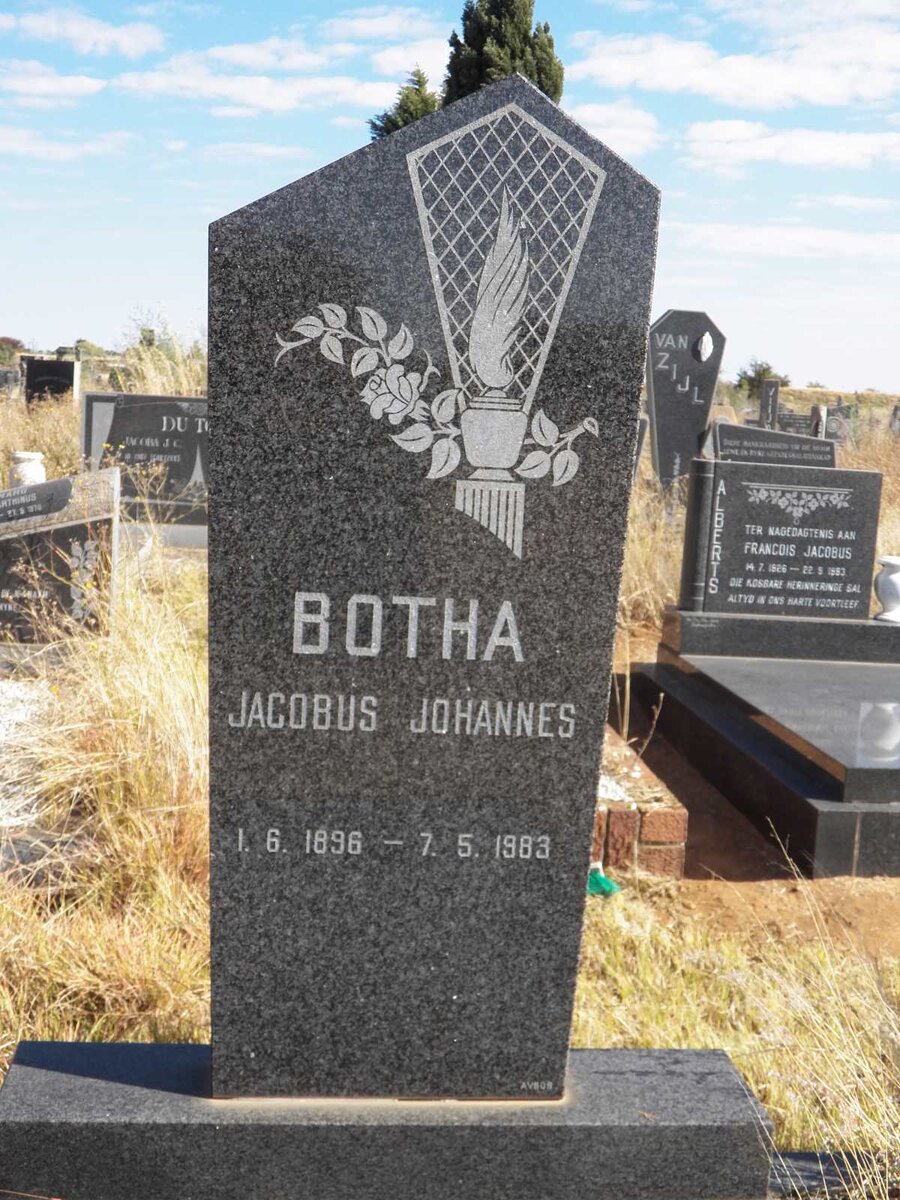 BOTHA Jacobus Johannes 1896-1983