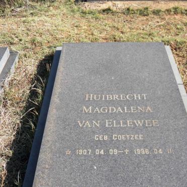 ELLEWEE Huibrecht Magdalena, van nee COETZEE 1907-1996