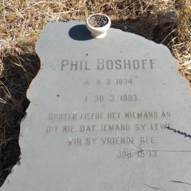 BOSHOFF Phil 1934-1993