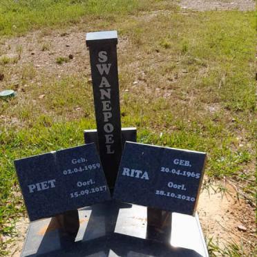 SWANEPOEL Piet 1959-2017 &amp; Rita 1965-2020