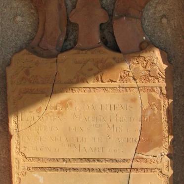 PRETORIUS Louwrens Martin 1886-1900