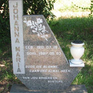 GEEL Johanna Maria 1910-1987