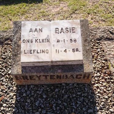BREYTENBACH Basie 1958-1958