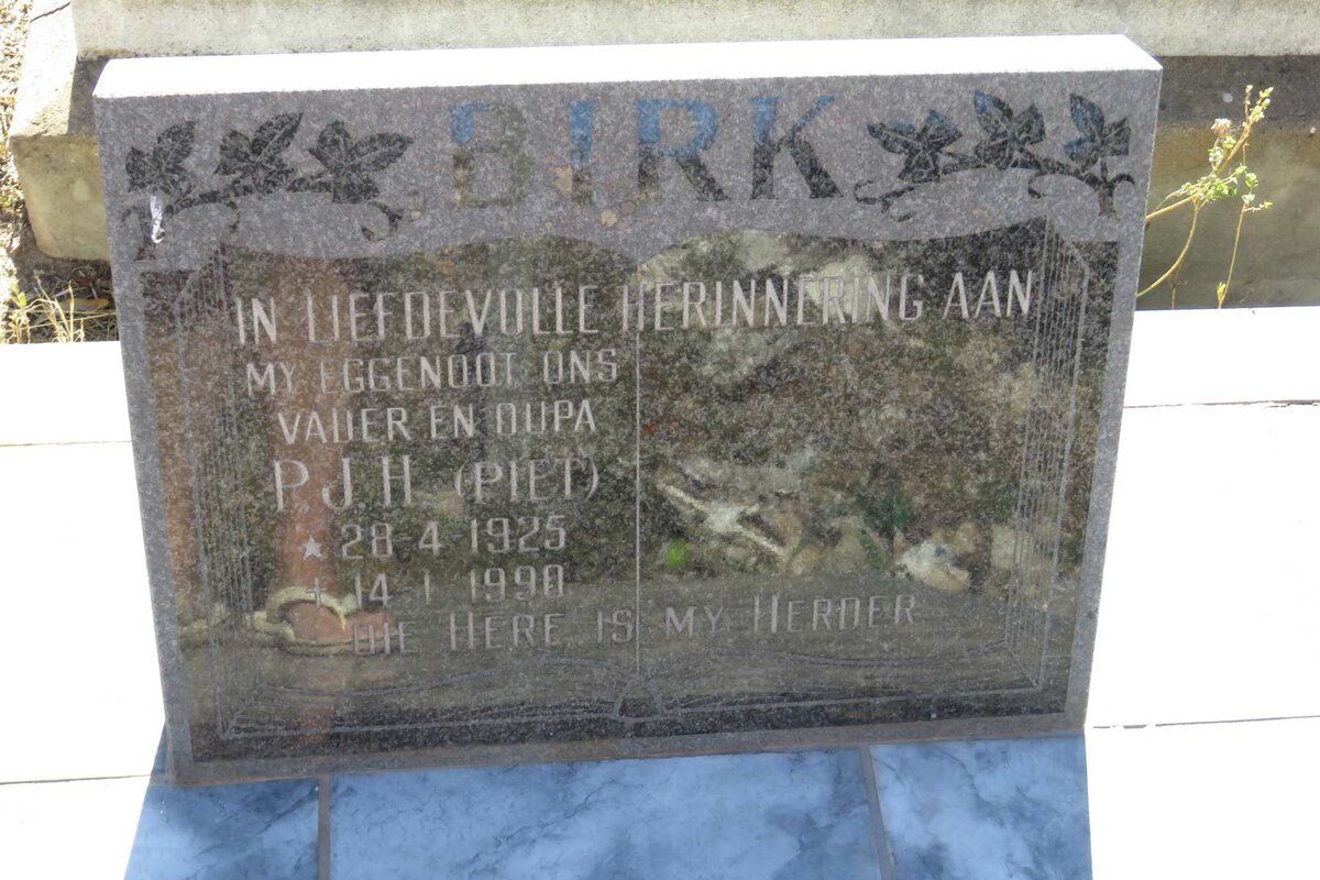 BIRK P.J.H. 1925-1990