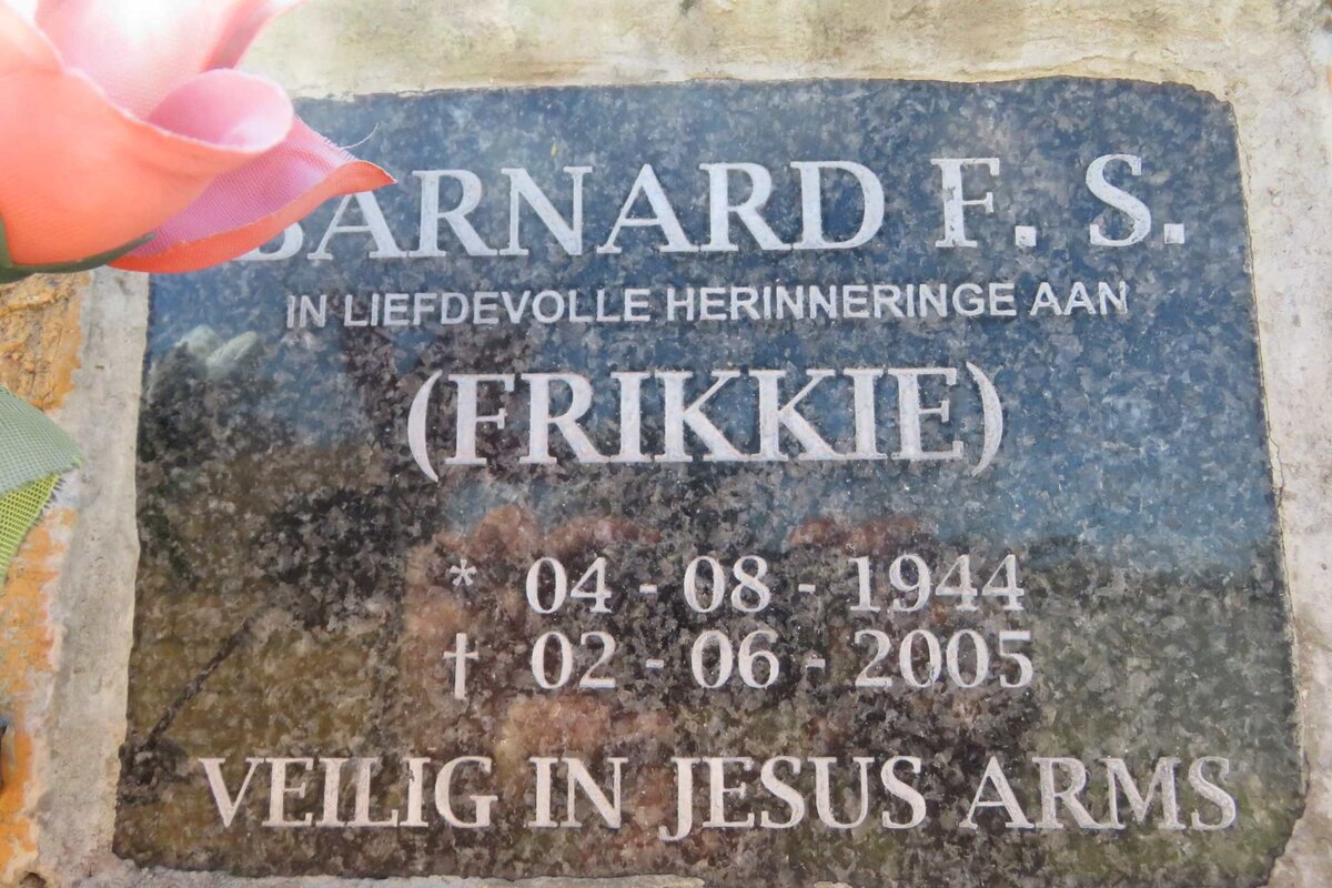 BARNARD F.S. 1944-2005