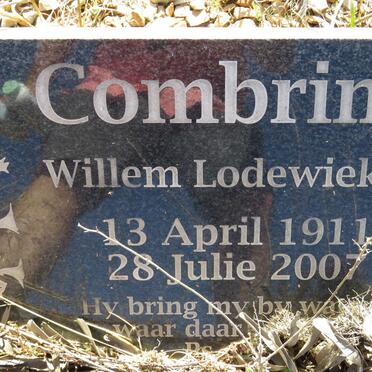 COMBRINK Willem Lodewiekus 1911-2007
