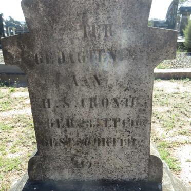 CRONJE H.S. 190?-19??