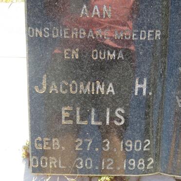 ELLIS Jacomina H. 1902-1982