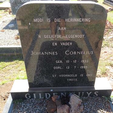GILDENHUYS Johannes Cornelius 1933-1999