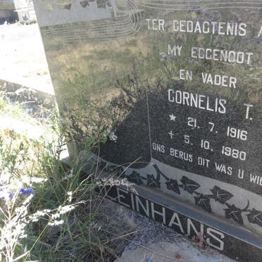 KLEINHANS Cornelis T. 1916-1980