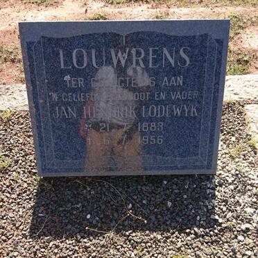 LOUWRENS Jan Hendrik Lodewyk 1883-1956