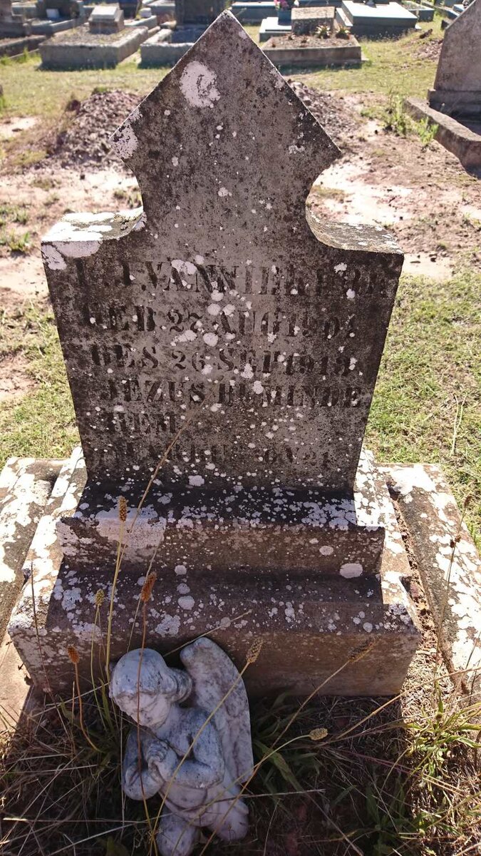 NIEKERK ?.J., van 1901-1913