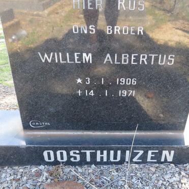 OOSTHUIZEN Willem Albertus 1906-1971