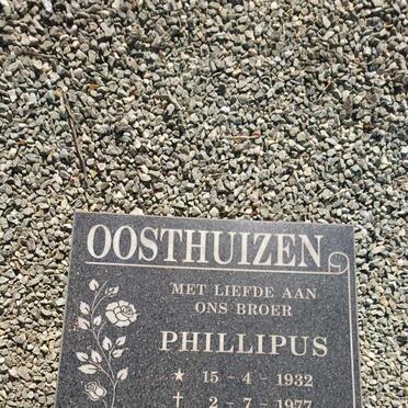 OOSTHUIZEN Phillippus 1932-1977 &amp; Alice Cathrine 1930-2007