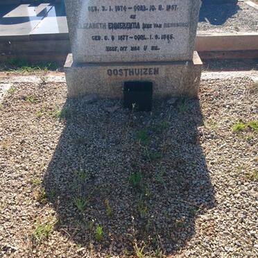 OOSTHUIZEN Johannes Frederik 1874-1957 &amp; Elizabeth Emmerentia VAN RENSBURG 1877-1965 :: YOUNG Lilly 1907-2002 