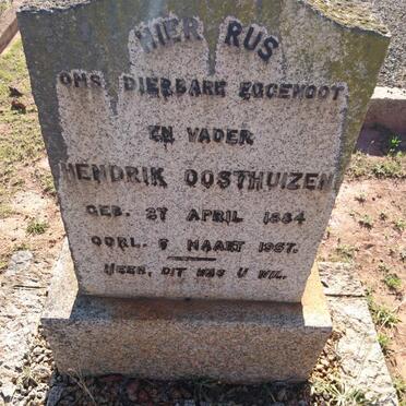 OOSTHUIZEN Hendrik 1884-1957