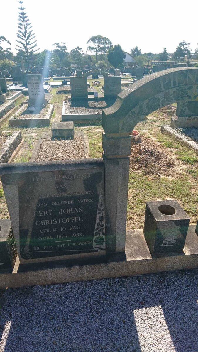 PIENAAR Gert Johan Christoffel 1875-1959 &amp; Susara Johanna KOEN 1891-1970