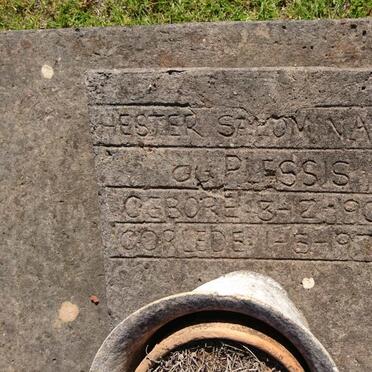 PLESSIS Hester Salomina, du 1902-1977