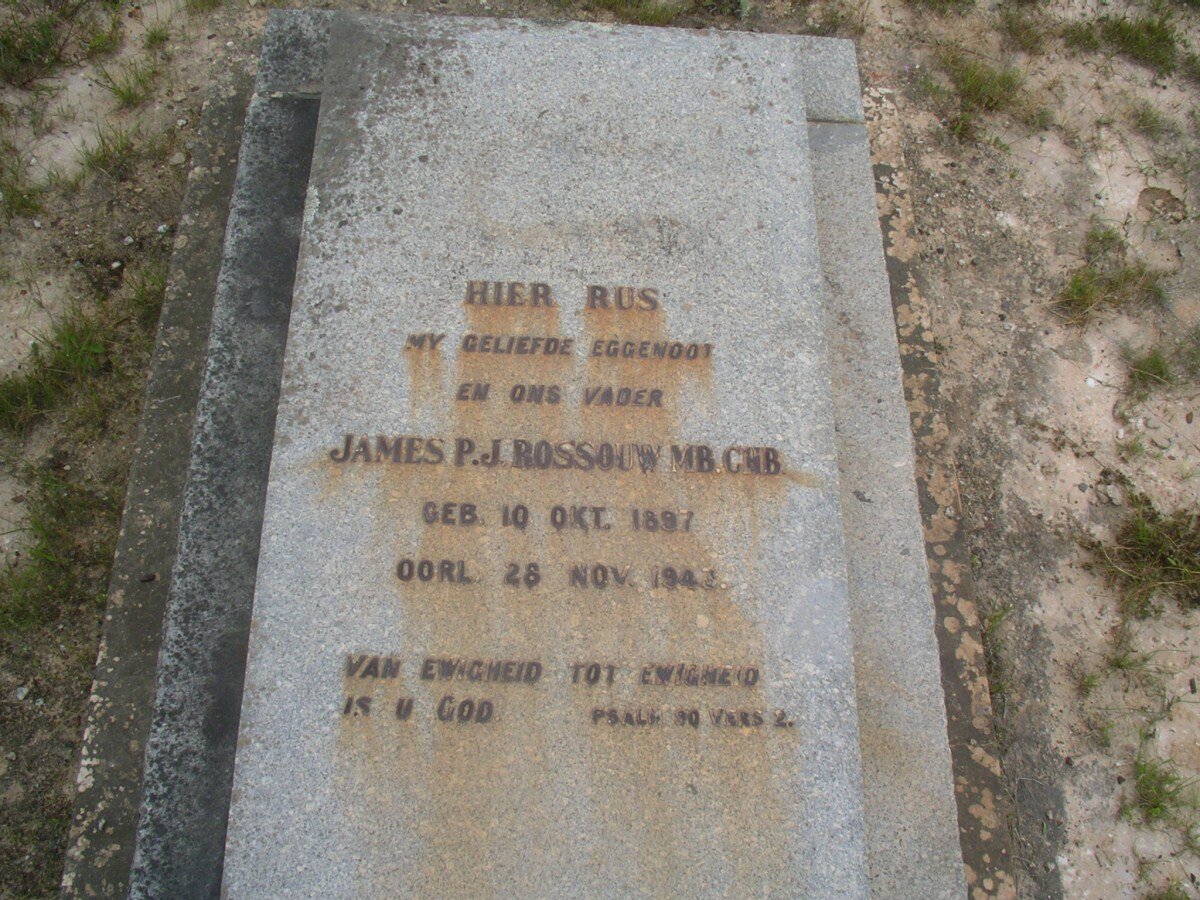 ROSSOUW James P.J. 1897-1943