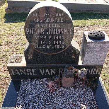 RENSBURG Pieter Johannes, Janse van 1984-1986