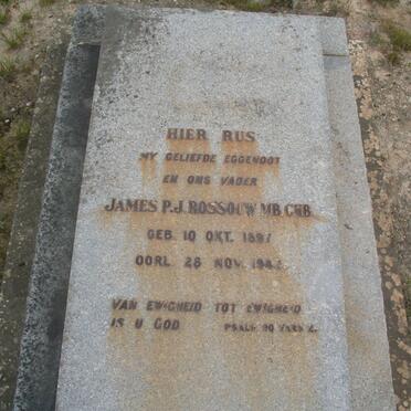 ROSSOUW James P.J. 1897-1943