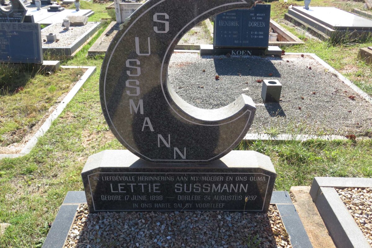 SUSSMANN Lettie 1898-1997