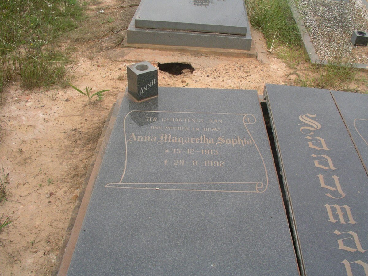 SAAYMAN Anna Magaretha Sophia 1913-1992