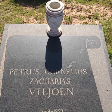 VILJOEN Petrus Cornelius Zacharias 1950-1999
