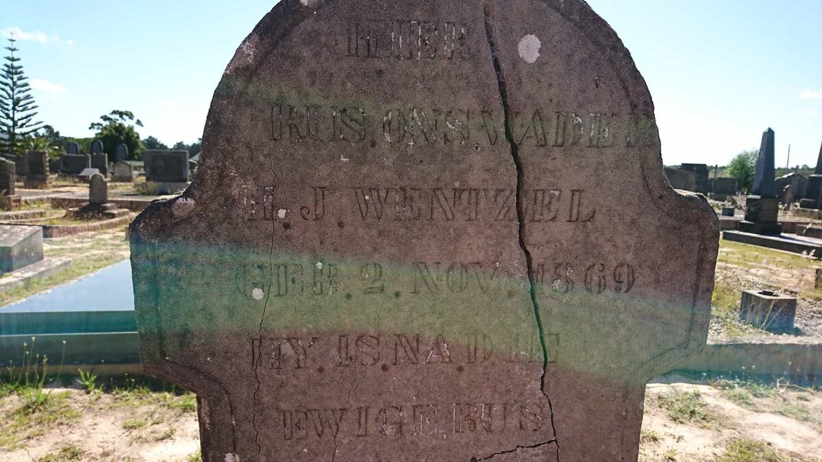 WENTZEL H.J. 1869-1945