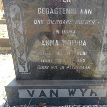 WYK Anna Sophia, van 1896-1969