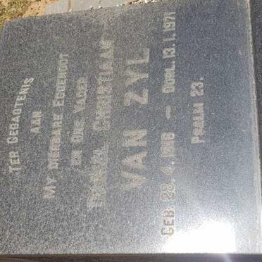 ZYL Daniel Christiaan, van 1916-1971