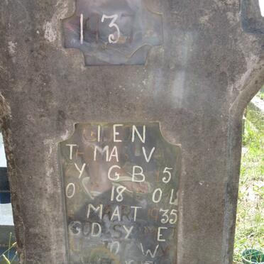 ZYL Gideon Thomas, van 18??-1935