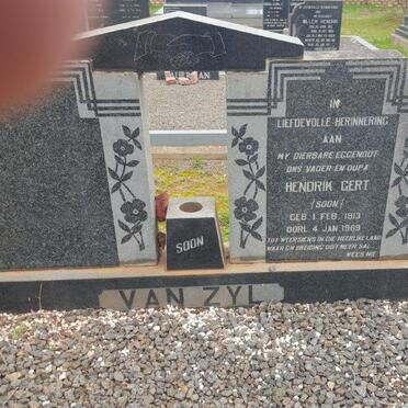 ZYL Hendrik Gert, van 1913-1969