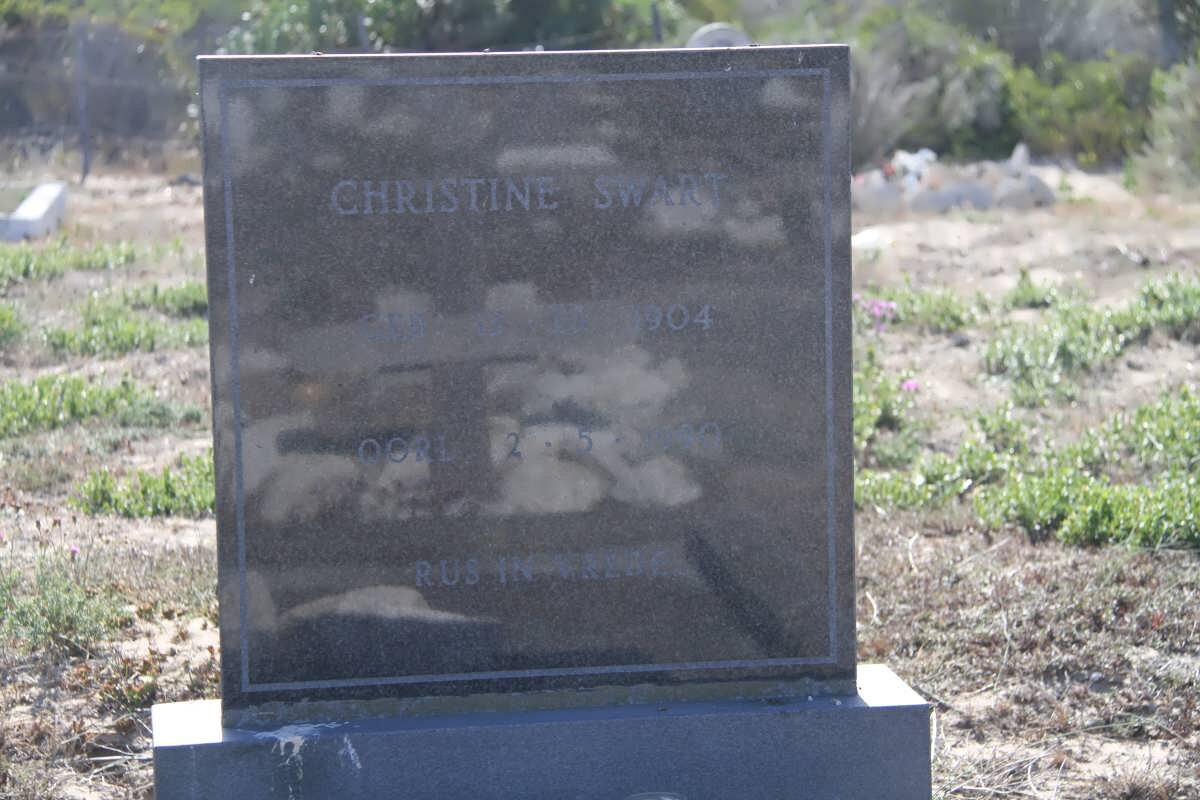 SWART Christine 1904-??