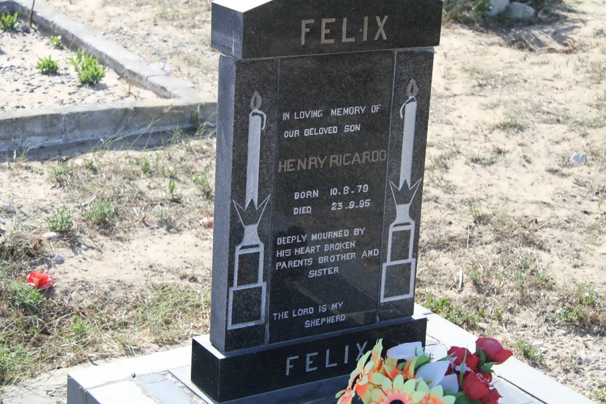 FELIX Henry Ricardo 1979-1995