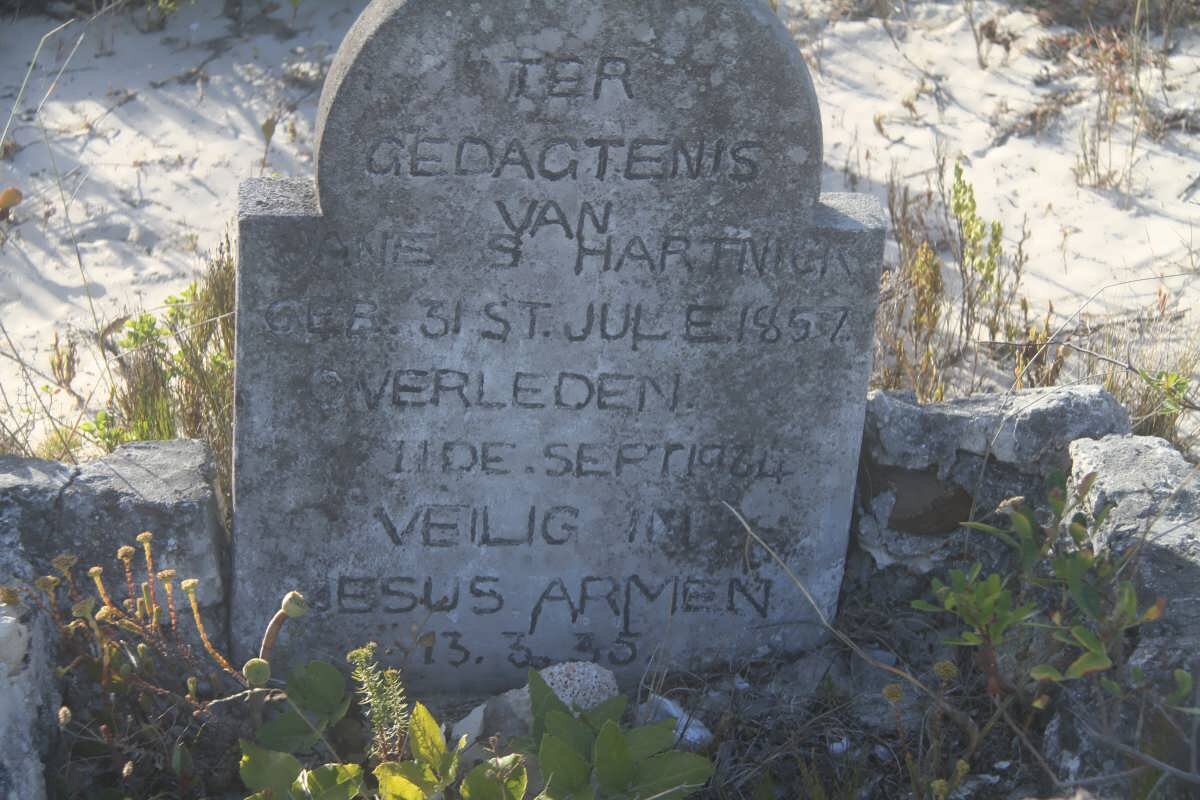 HARTNICK Jane S. 1857-1964