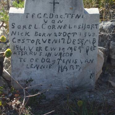 HARTNICK Sarel Cornelus 1865-1941