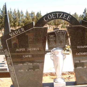 COETZEE Jasper Jacobus 1904-1979 &amp; Catharina THIART 1916-2005