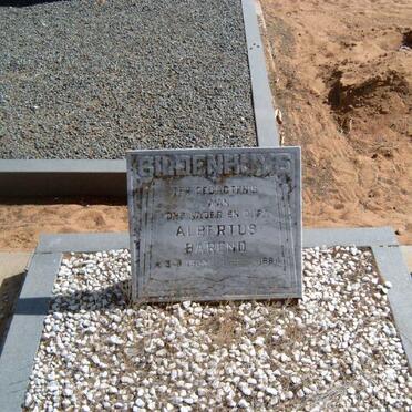 GILDENHUYS Albertus Barend 1923-1984