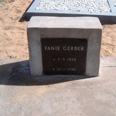 GERBER Fanie 1938-1996