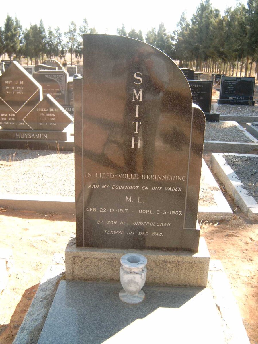 SMITH M.L. 1917-1967