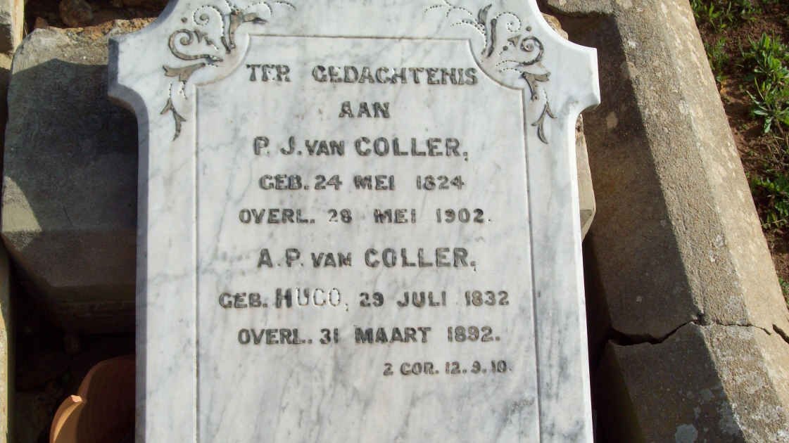 COLLER P.J., van 1824-1902 &amp; A.P. HUGO 1832-1892