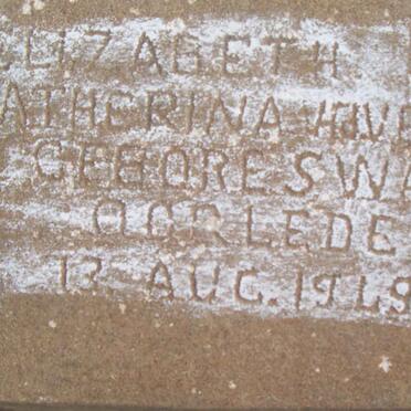 DEVENTER Elizabeth Catherina, van nee SWART -1949