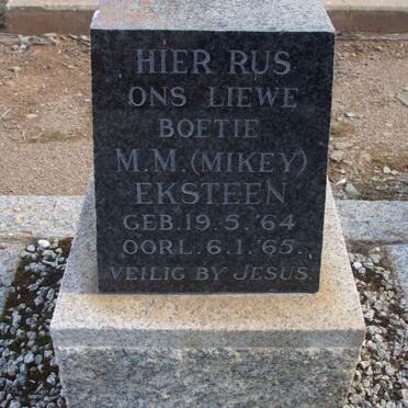 EKSTEEN M.M. 1964-1965