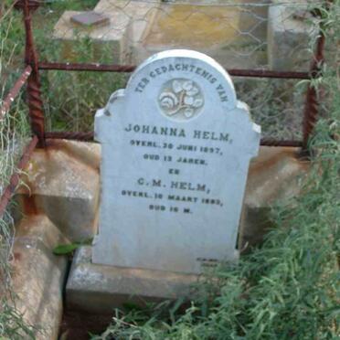 HELM Johanna -1897 :: HELM C.M. - 1893